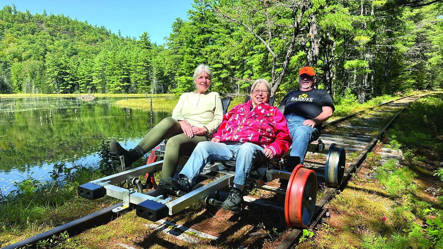 Silver Lake Railriders invites you to pedal the tracks